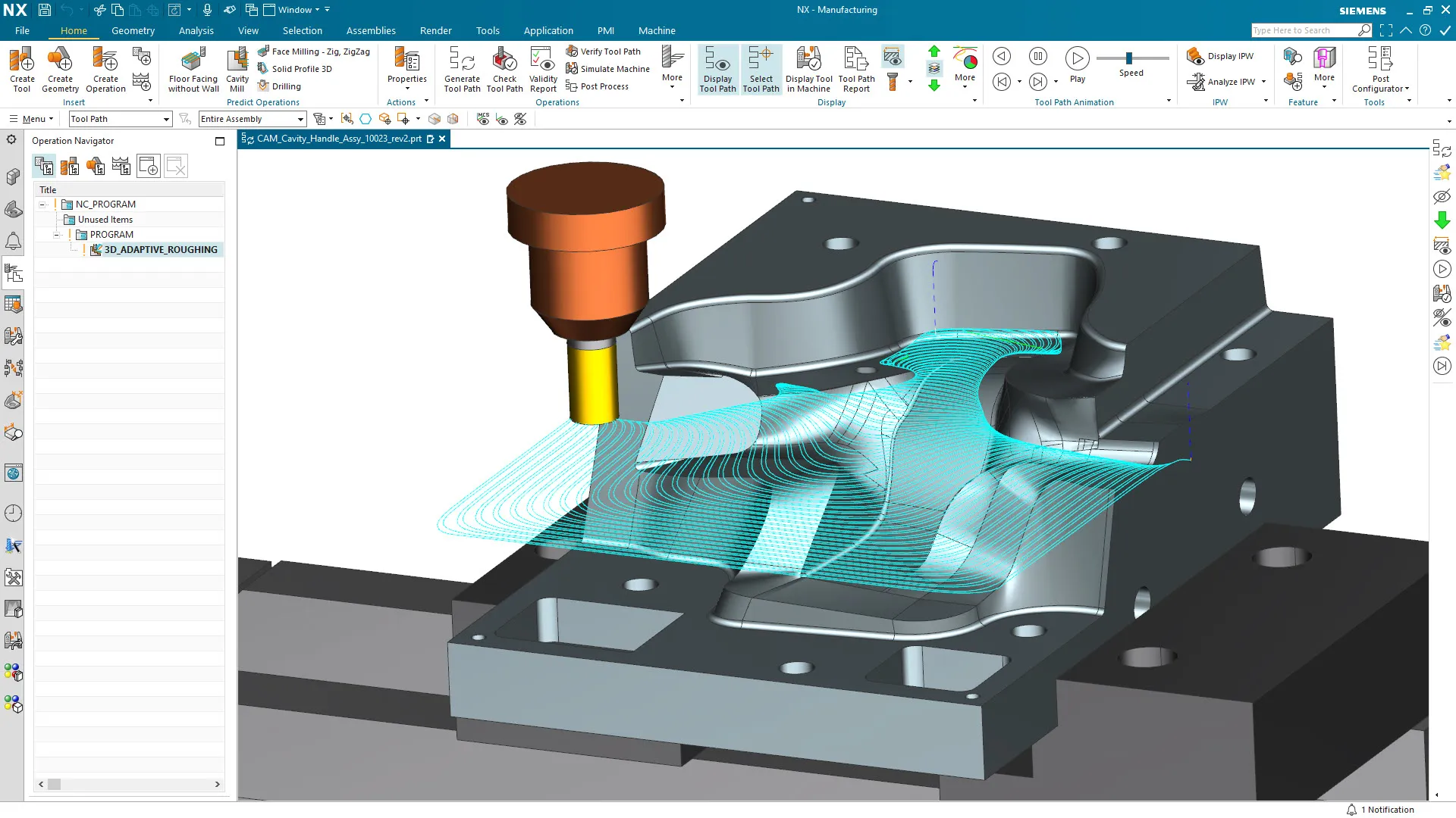 Faster Machining Cycles